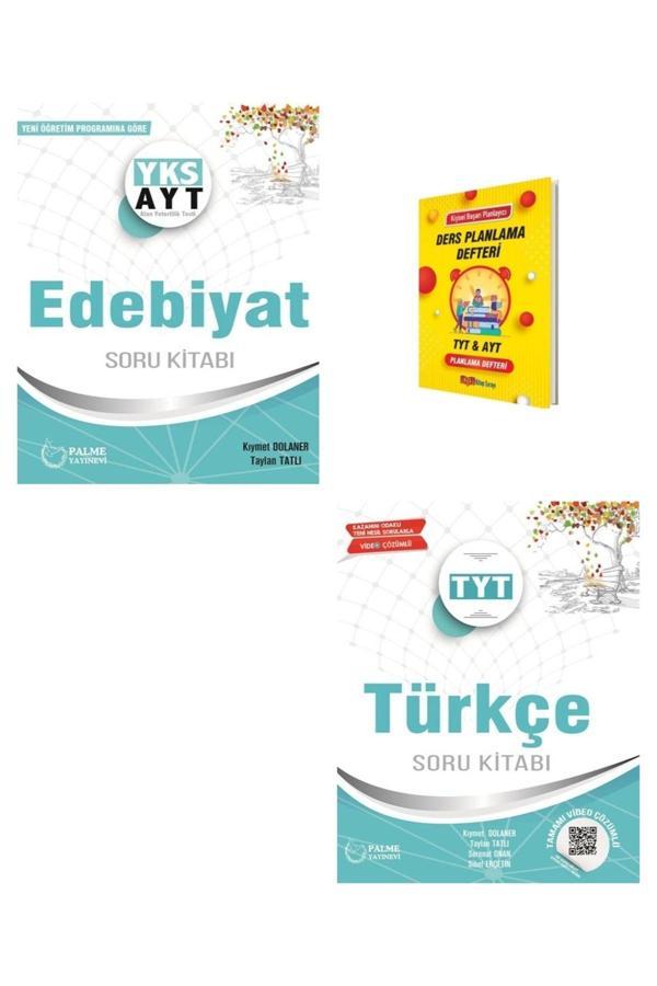 Palme Yayınevi Tyt Ve Ayt Türkçe Edebiyat Soru Kitabı - Palme Yayınları - Image 1
