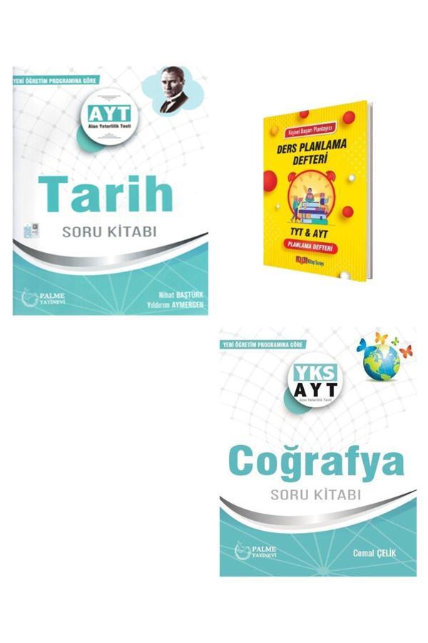 Palme Yayınevi Ayt Tarih Ve Coğrafya Soru Kitabı - Palme Yayınları - Image 1