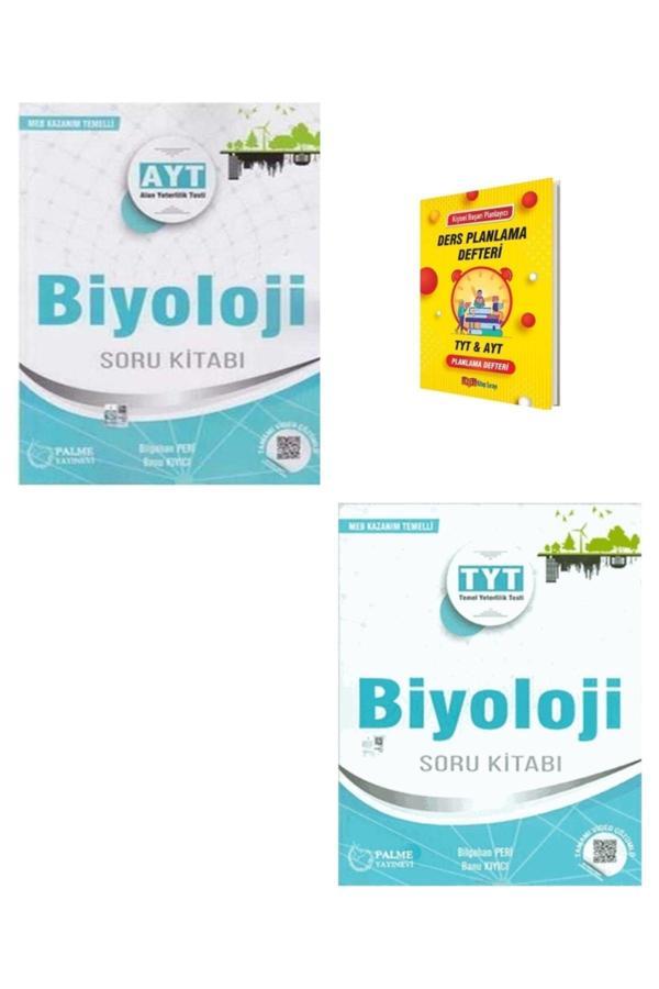 Palme Yayınevi Tyt Ve Ayt Biyoloji Soru Kitabı - Palme Yayınları - Image 1