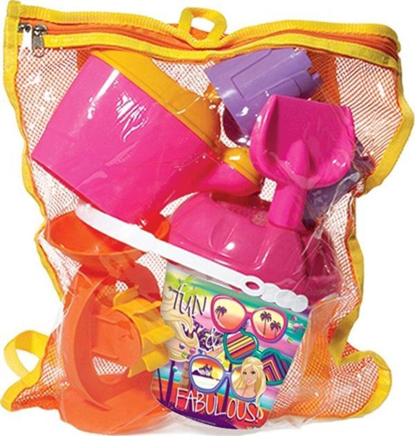 Dede Oyuncak Barbie Çantalı Plaj Set 01583 - Image 1