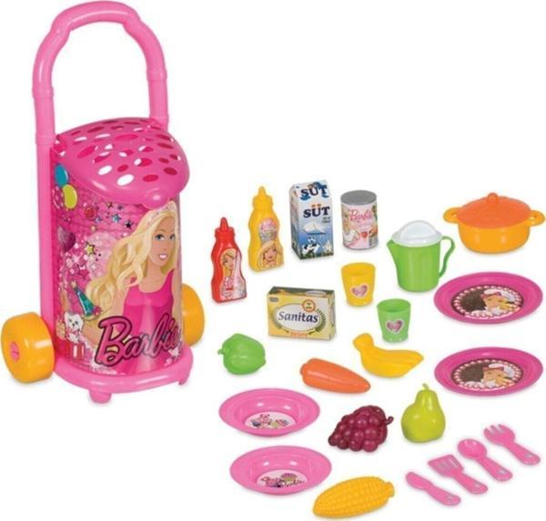 Dede Oyuncak Barbie Pazar Arabası 01508 - Image 1