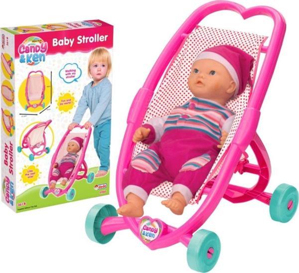 Dede Oyuncak Candy Kalpli Puset 01960 - Image 1