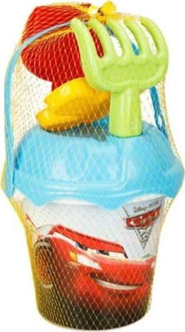 Dede Oyuncak Cars Küçük Kova Plaj Seti 01548 - Image 1