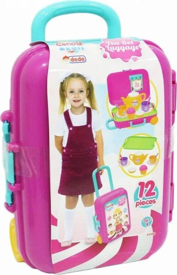 Dede Oyuncak Çay Seti Bavulum 03496 - Image 1