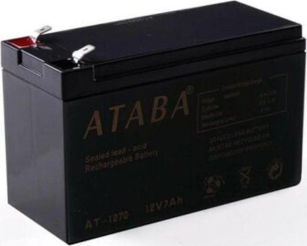 Ataba At-1270 12V 7Ah Bakımsız Kuru Akü - Image 1