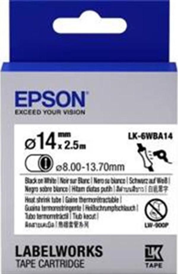 Epson Lk-7Wbn Standard Siyah Üzeri Beyaz 36Mm 9Metre Etiket - Image 1