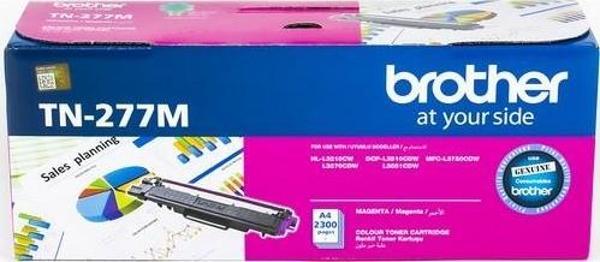 Brother Tn-277M 2.300 Sayfa Kapasiteli Magenta Kırmızı Toner Hl-L3270Cdw Dcp-L3551Cdw Mfc-L3750Cdw - Image 1