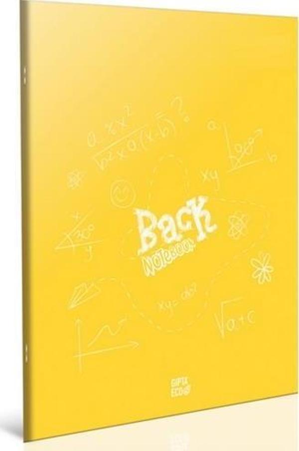Gıpta Back A4 Tel Dikiş Pp Kapak Defter A4 80 Yaprak Çizgili (12 Li Paket) 4984 - Image 1