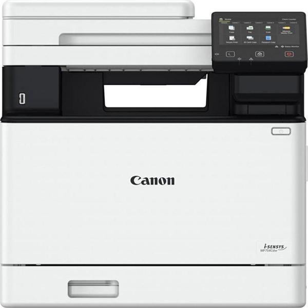Canon Mf754Cdw Yazıcı - Tarayıcı - Fotokopi - Faks Dubleks Wi-Fi Ethernet Renkli Çok Fonksiyonlu Lazer Yazıcı - Image 1