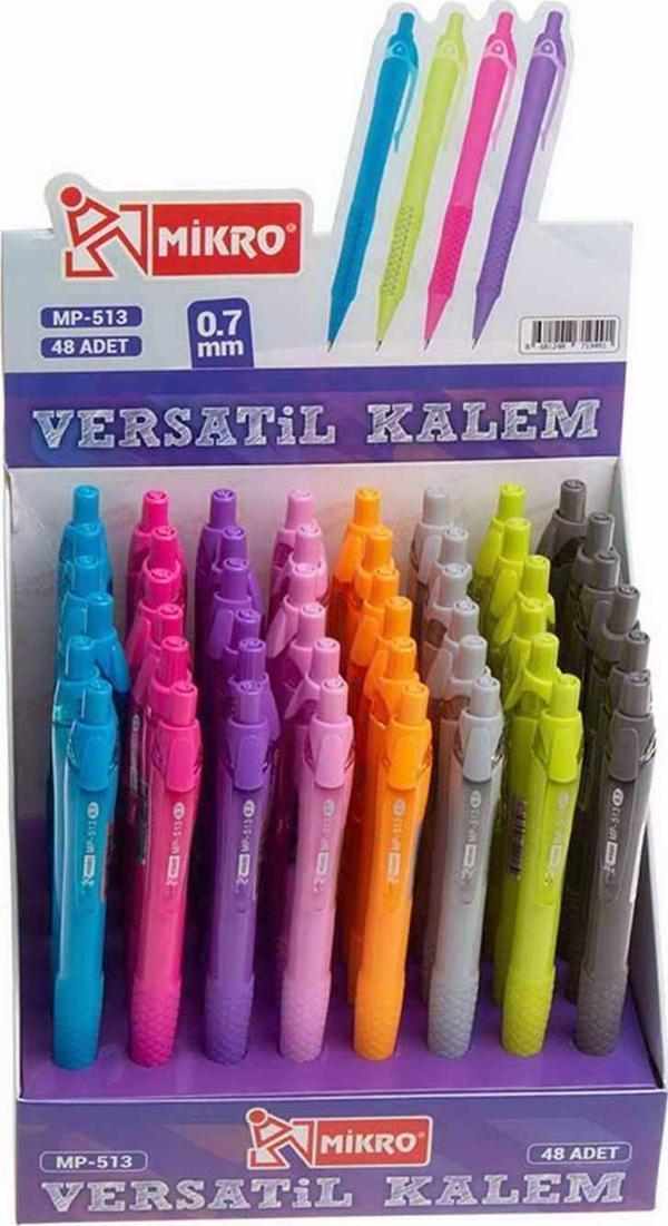 Mikro Versatil Kalem (Mekanik Kurşun Kalem) 0.9 Mm 513-48 (48 Li Paket) - Image 1