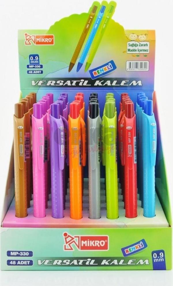 Mikro Versatil Kalem (Mekanik Kurşun Kalem) 0.9 Mm Mp 330-48 (48 Li Paket) - Image 1