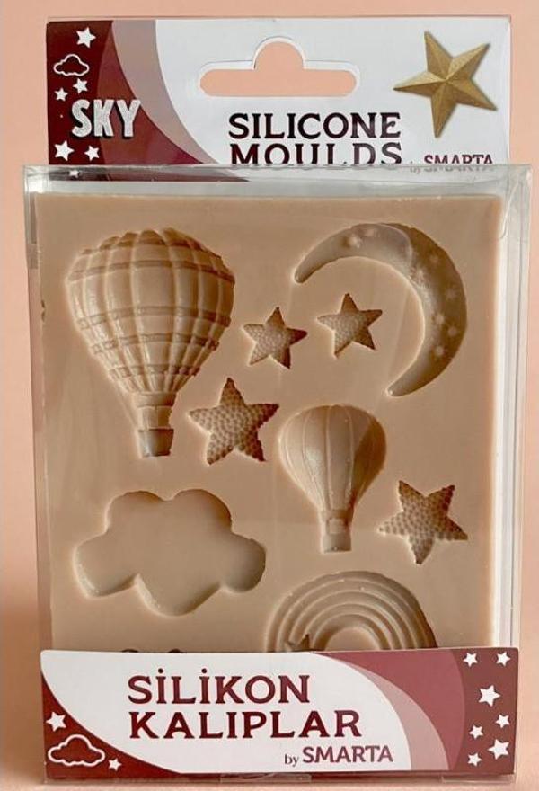 Smarta Model Hamuru Silikon Kalıp - Gökyüzü SK1013009 - Image 1