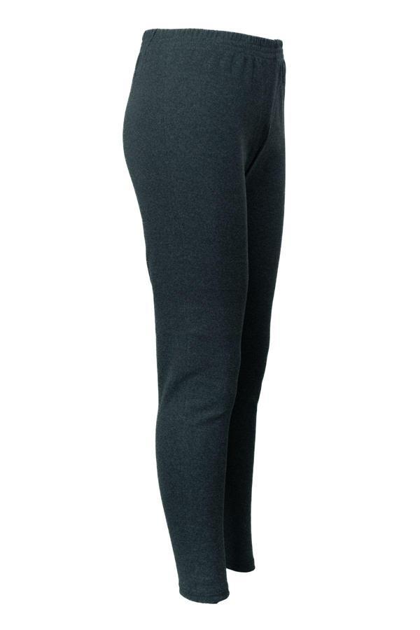 Oppland Kadın Kışlık İçik Pijama Pamuklu Kalın İçi Miflonlu Battal Beden Paçası Lastikli Sıcak Tutar Füme Standart - Image 1