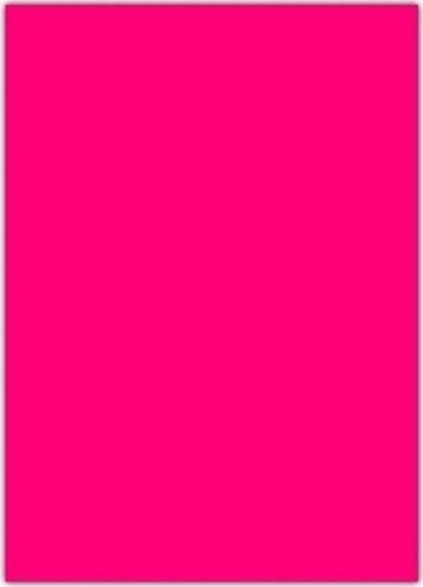 Umur Fosforlu (Fluo) Fon Kartonu 160 Gram 50X70Cm Pink 30017699 (100 Lü Paket) - Image 1
