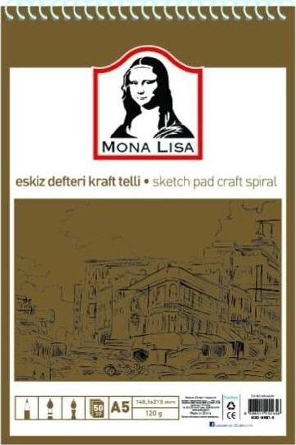Südor Eskiz Defteri Kraft A5 Telli 115 Gram 50 Yaprak Mn22-5 - Image 1