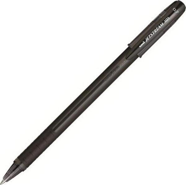 Uni-Ball Jetstream 101 0.7 Mm Hızlı Yazı Kalemi Roller Kalem Siyah SX-101 (12 Li Paket) - Image 1