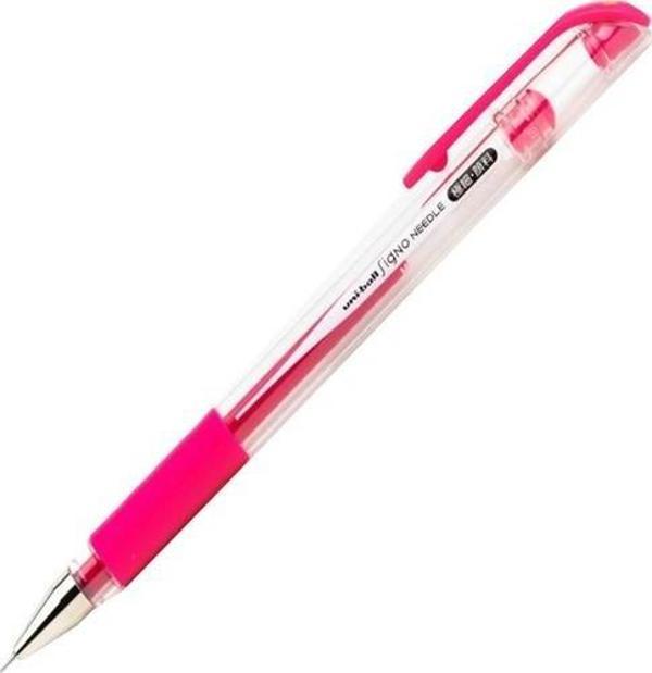 Uni-Ball Roller Kalem Signo Needle İğne Uç 0.38 Mm Bebek Pembe Um-151Nd (10 Lu Paket) - Image 1