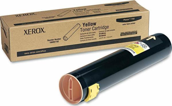 xerox 106R01162 Phaser 7760 Yellow Sarı Toner 25.000 Sayfa Kapasiteli - Image 1