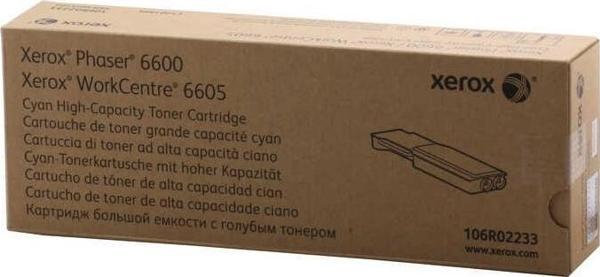 xerox 106R02233 Phaser 6600-6605 Yüksek Kapasite Cyan Mavi Toner - Image 1