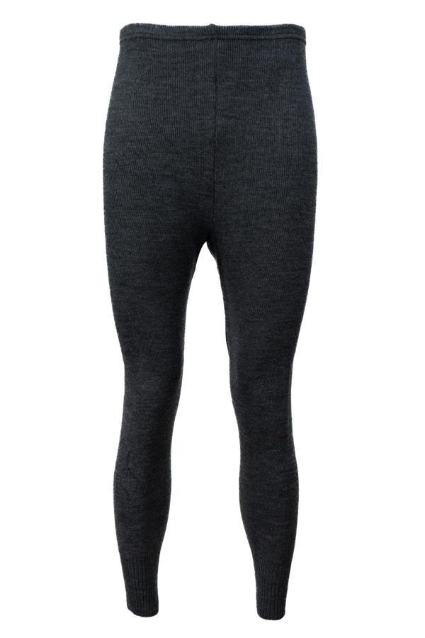 Oppland Erkek Kışlık Yünlü Termal İçlik Kalın Triko Örme Düz Renk Sıcak Tutar Rahat Tam Kalıp Antrasit Standart - Image 1