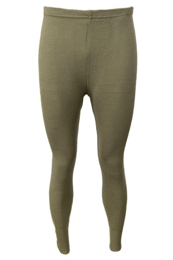 Oppland Erkek Kışlık Yünlü Termal İçlik Kalın Triko Örme Düz Renk Sıcak Tutar Rahat Tam Kalıp Haki Standart - Image 1