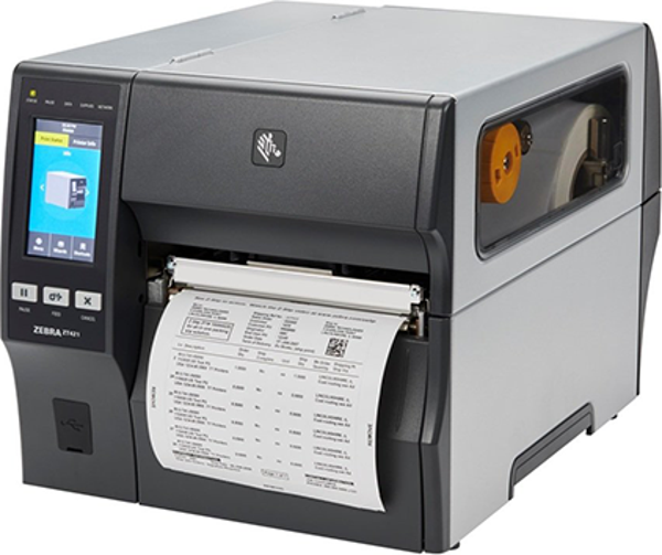 Zebra Zd421T Termal Transfer Usc -Seri Barkod Yazıcı Ribonlu ve Ribonsuz Kullanım - Image 1