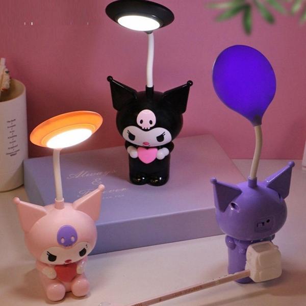 Sanrio Kawai Kuromi Led Şarzlı Çocuk Odası Masa Lambası - Image 1