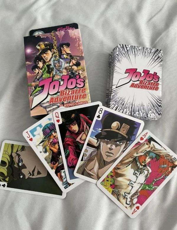 İskambil Kağıdı Jojo's Bizarre Adventure Poker Oyun Kartı 54 Adet İskambil Destesi                               - Image 1