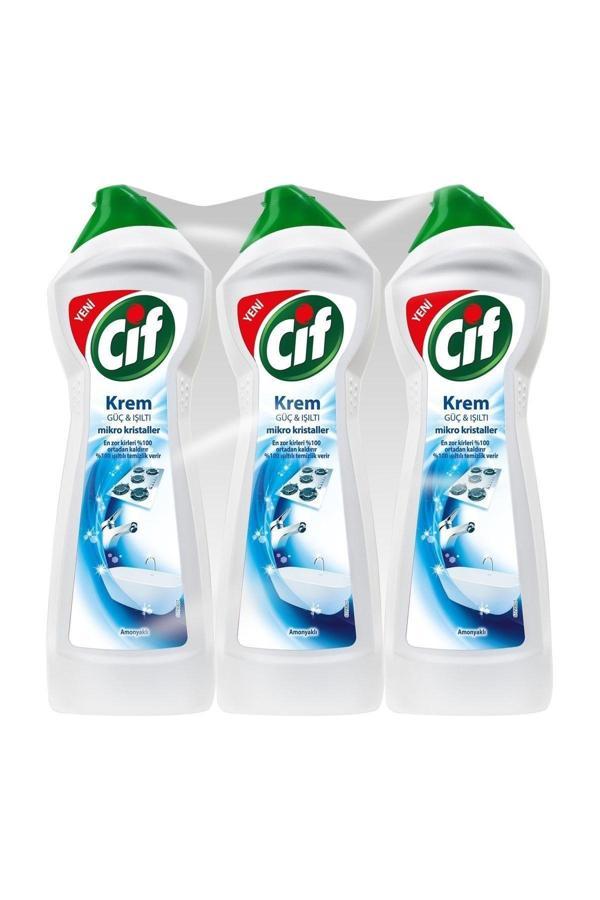 Cif Krem Amonyak 750 ml x 3 Adet - Image 1
