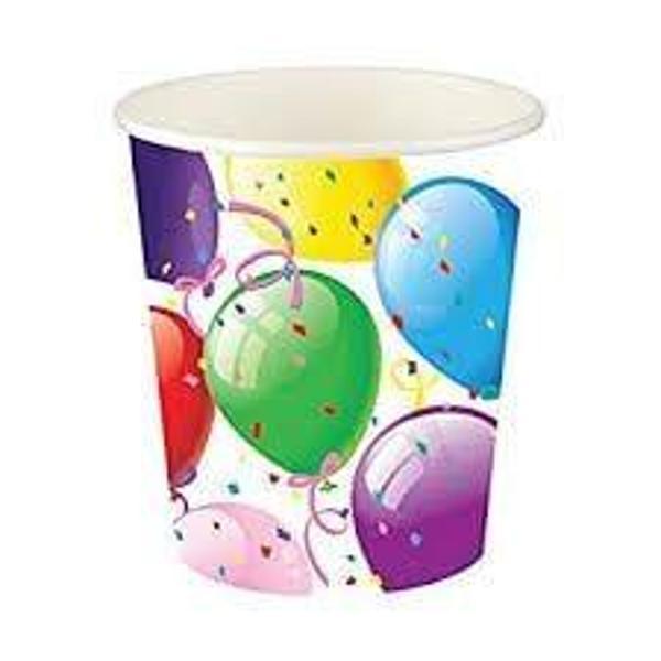 Plastik Meşrubat Bardağı Pembe 180cc-7oz 25li - Image 1