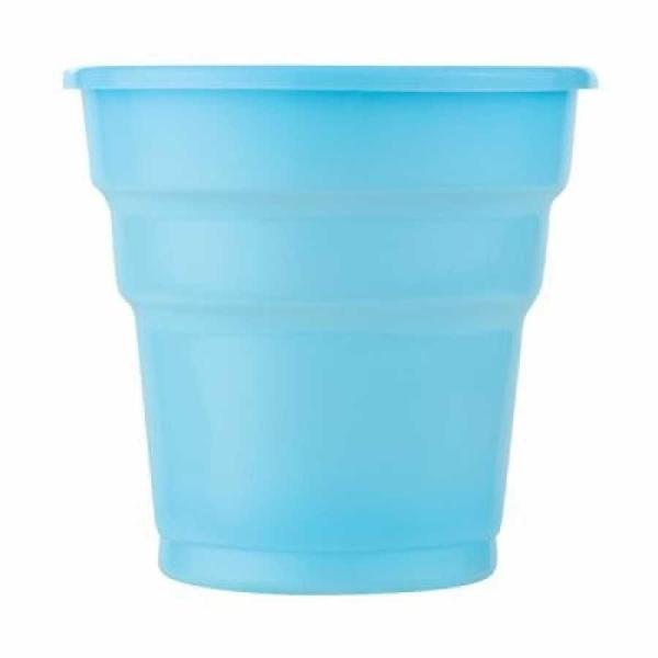 Plastik Meşrubat Bardağı Turuncu 180cc-7oz 25li - Image 1