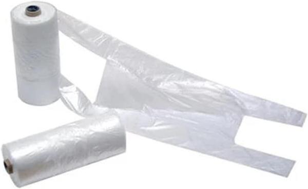 Plastik Şeffaf Rulo Bakkaliye Poşeti Orta Boy 170 Adet - Image 1