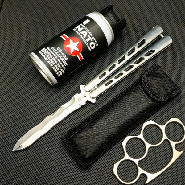Akc Bal Gri İtalyan Stiletto Çakı - Image 1