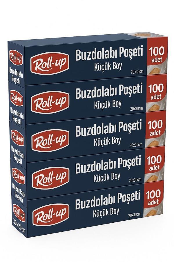 Roll-up Buzdolabı Poşeti Küçük Boy 20x30cm 100 Adet X 5 Paket - Image 1