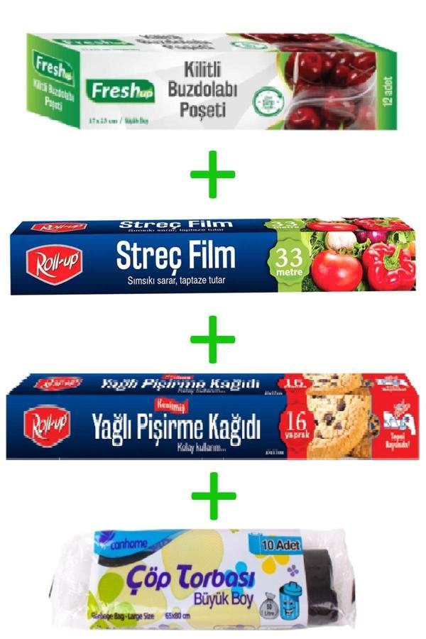 Roll-up Kapaklı Karton Aşure Kasesi 6lı Set - Image 1