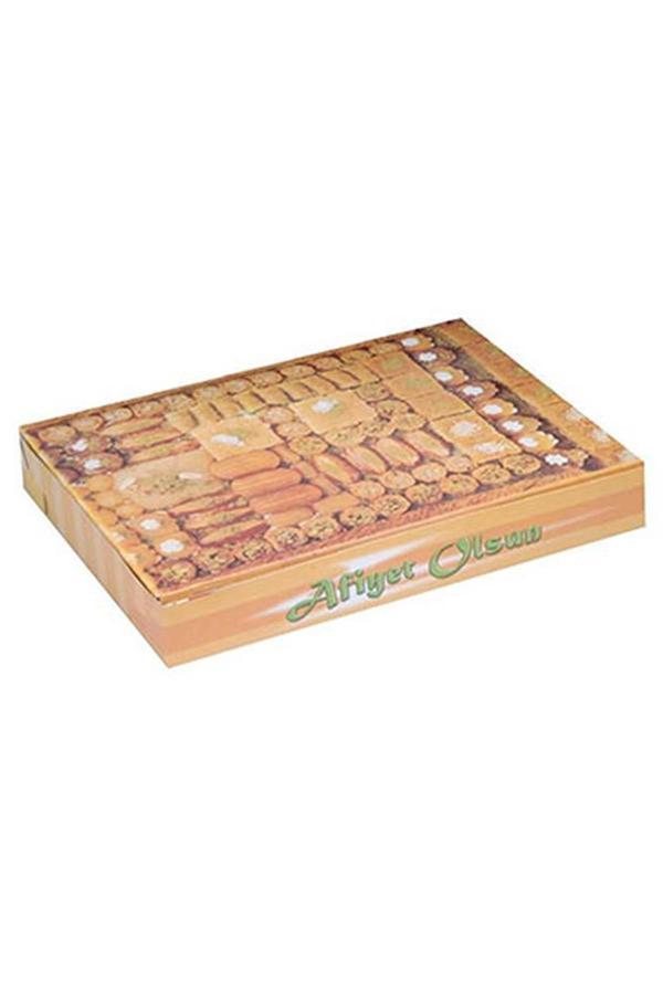 Roll-up Kraft Hediye Paketi Kırmızı 20x6x25,5x4,5 25li - Image 1