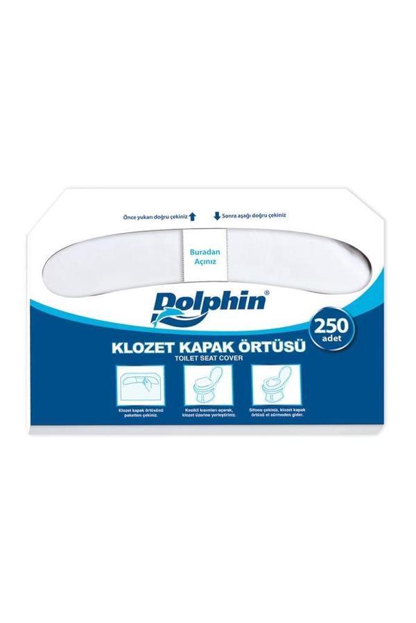Dolphin Kağıt Klozet Kapak Örtüsü 250li - Image 1