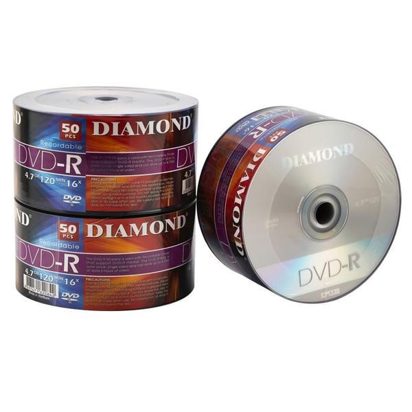 Diamond DVD-R 4.7Gb 16X 120Dk 50Li Paket - Image 1
