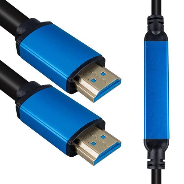 Ayt Fully G-508B Örgülü Çipsetli Çift Filtreli Hdmi Kablo 40 Metre Bilgisayar Tv Uydu Görüntü Kablosu - Image 1