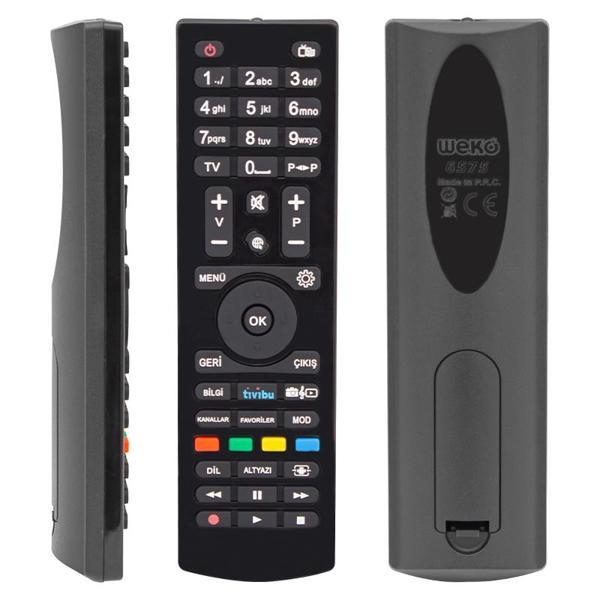 Weko KR Türk Telekom Tivibu HD New Uydu Kumandası Uzaktan Kumanda - Image 1