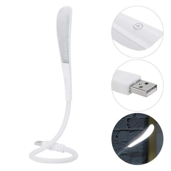 Powermaster PM-24560 14 Ledli Beyaz Esnek Usb Led Lamba 3 Kademeli - Image 1