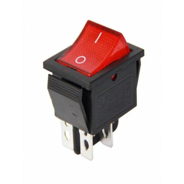 Ayt IC-104C Geniş Işıklı 4P Açma Kapama On Off Anahtar Aç Kapa Düğme Buton - Image 1