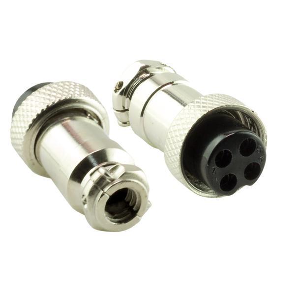 Powermaster Mayk 4 Pinli Dişi Fiş Şase 16mm - Image 1