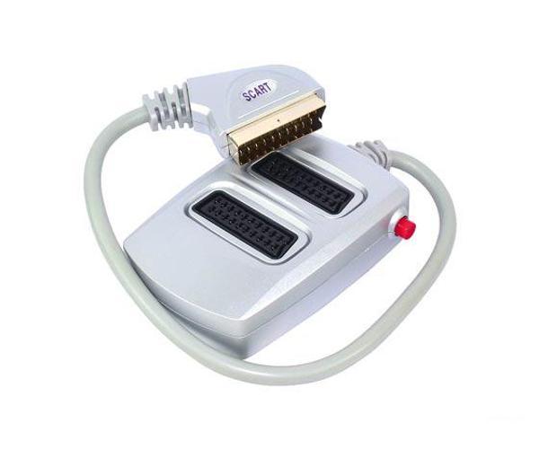 Ayt Scart Dağıtıcı 2 li Silver Butonlu - Image 1