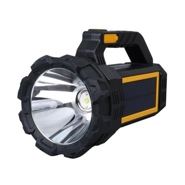Powermaster MX-W5190-P50 Solar Şarjlı El Feneri Uzun Mesafe Işıldak - Image 1
