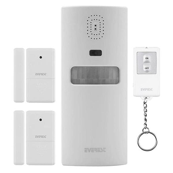 Everest EG-9830 PIR Kızılötesi Hareket Sensörlü Güvenlik Alarmı Uzaktan Kumandalı - Image 1
