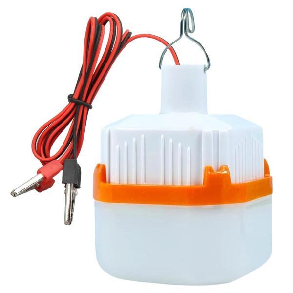 Powermaster HT-B11 12 Volt Beyaz Led Lamba Krokodil Maşalı Uçlu 21 SMD Ledli - Image 1