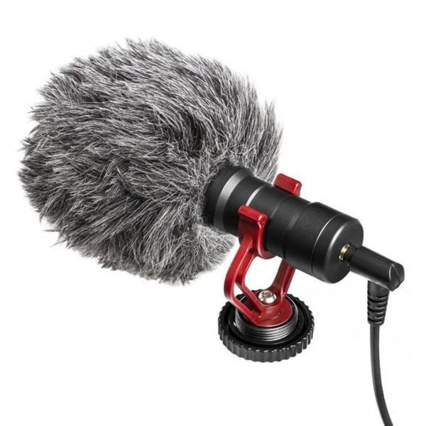 Haiki HK-403 Rüzgar Engelleyici Süngerli Kardiyot Kondenser Mikrofon - Image 1