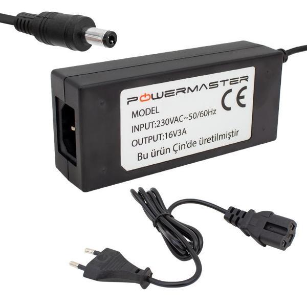Ayt Powermaster 16 Volt 3 Amper Plastik Kasa Masaüstü Santral Adaptörü 5.5*2.5 - Image 1