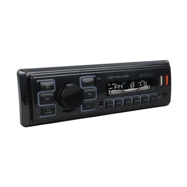 Ayt Carstar CS-970 Çift Usb Sd Hafıza Kartı Fm Radyo Aux Bluetooth Araç Teyibi Kumandalı Oto Teyp 4X60 Watt Dijital - Image 1